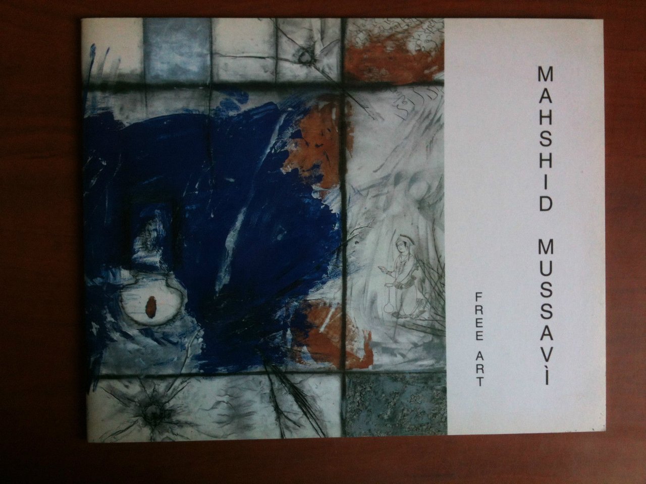 Catalogo della mostra di Mahshid Mussavì Free art 1989 Torino | Immagine principale