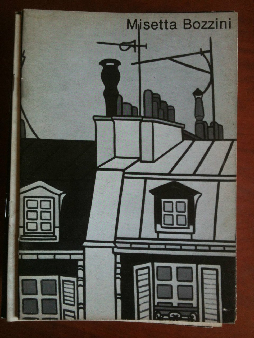 Catalogo della mostra di Misetta Bozzini Galleria Davico Torino 1984