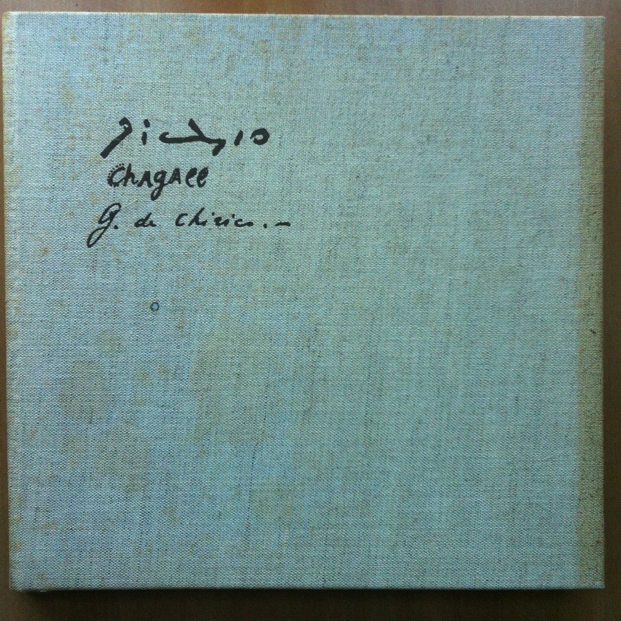 Catalogo della mostra di Picasso Chagall de Chirico Gal Gissi …