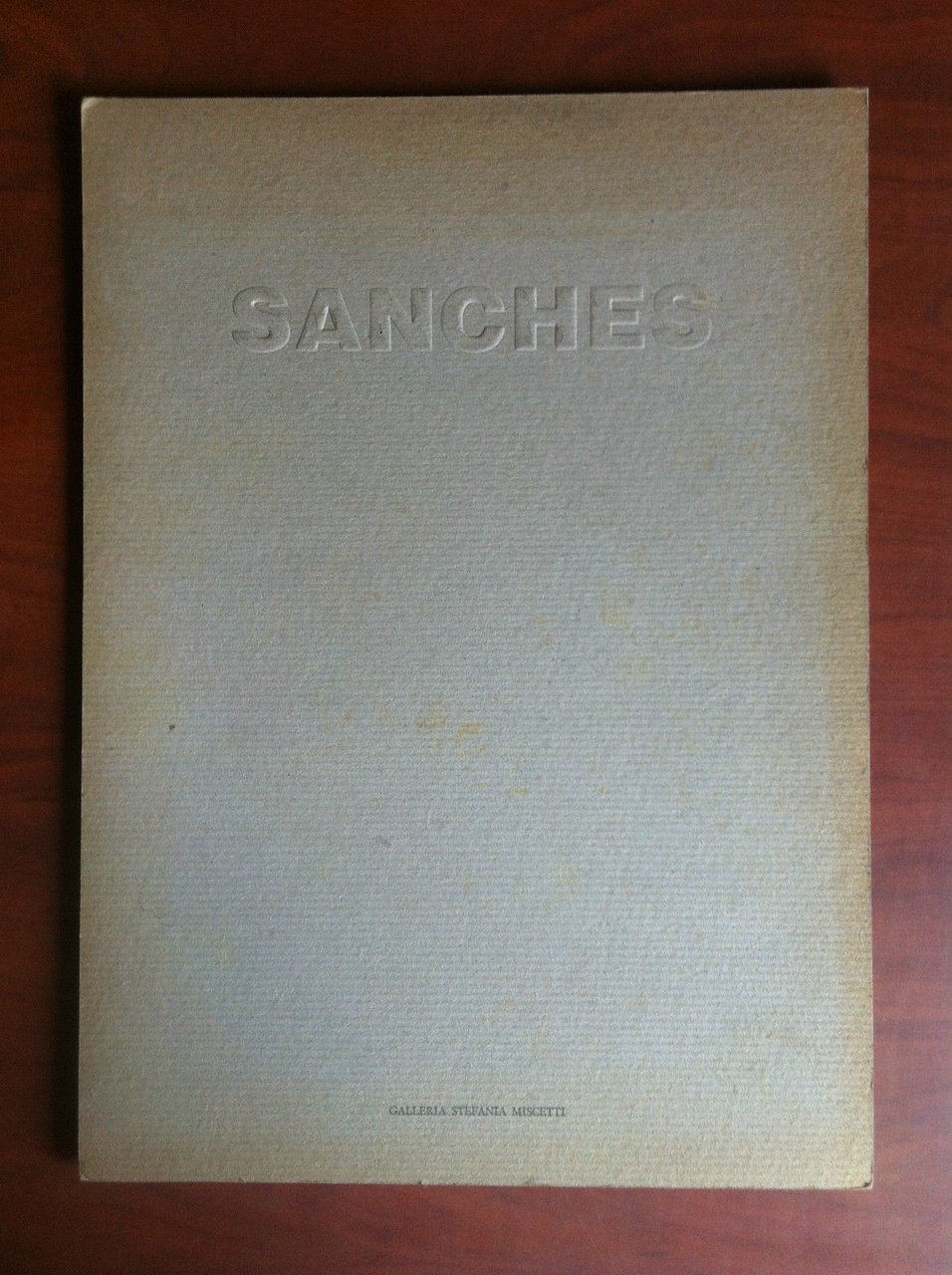 Catalogo della mostra di Rui Sanches Galleria Miscetti Roma 1991 …