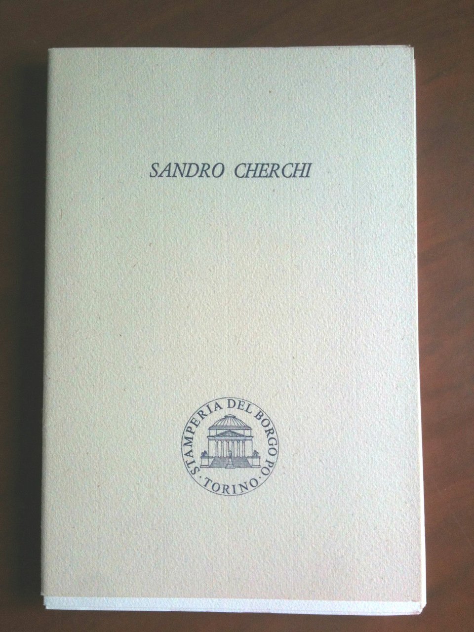 Catalogo della mostra di Sandro Cherchi - Stamperia del Borgo …