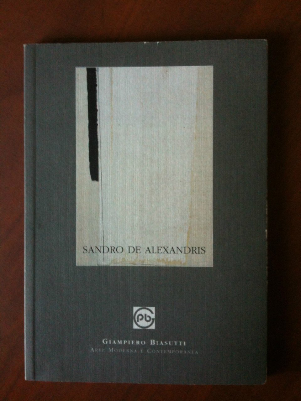 Catalogo della mostra di Sandro de Alexandris Galleria Giampiero Biasutti …