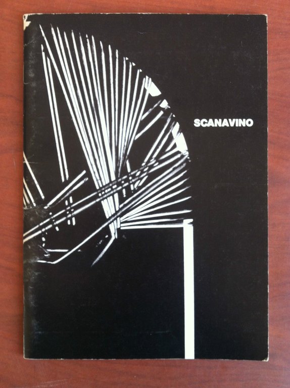 Catalogo della mostra di Scanavino Galleria Marin Torino 1977 - E19883