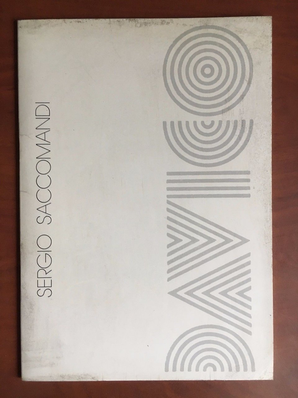 Catalogo della mostra di Sergio Saccomandi Gall Davico Torino 1989 …