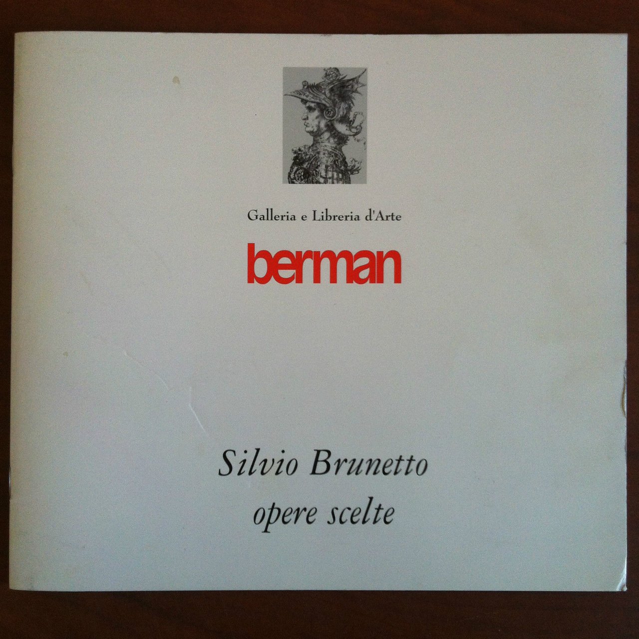 Catalogo della mostra di Silvio Brunetto Galleria Berman Torino 2003 …
