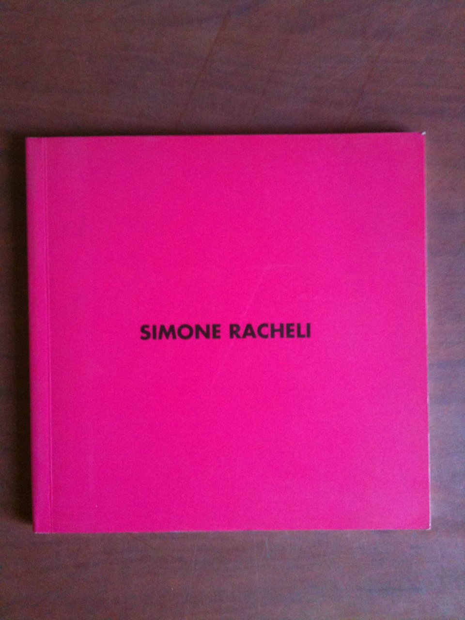 Catalogo della mostra di Simone Racheli Galleria Antonio Colombo Milano …