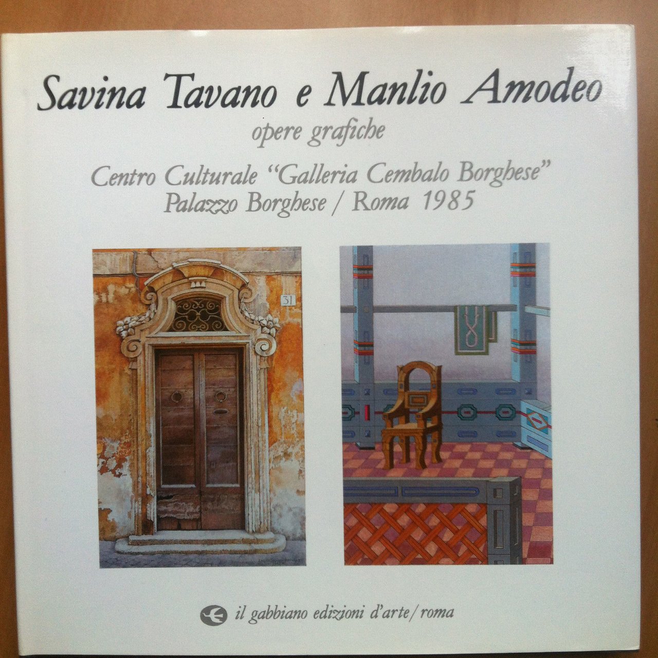 Catalogo della mostra di Tavano e Amodeo Pal Borghese Roma …