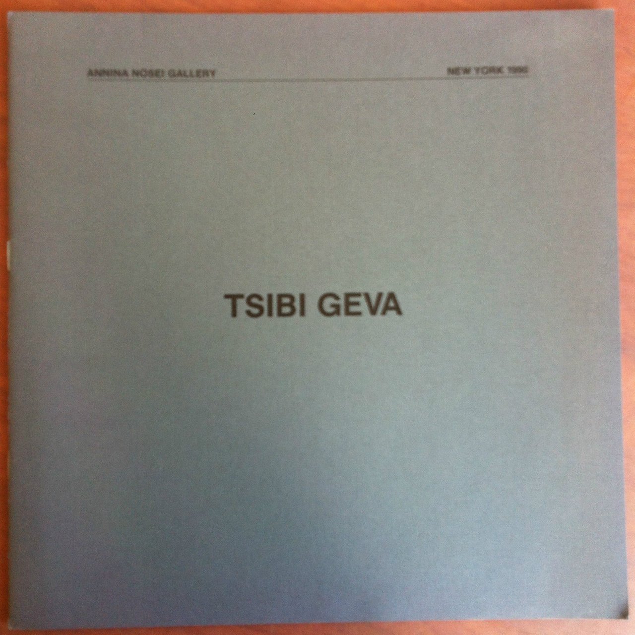 Catalogo della mostra di Tsibi Geva Gallery Nosey New York …