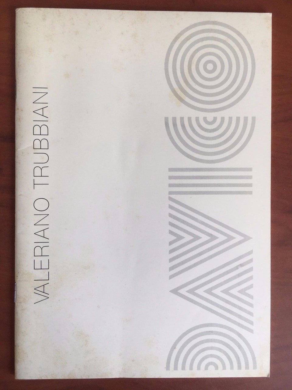 Catalogo della mostra di Valerio Trubbiani Galleria Davico Torino 1989 …