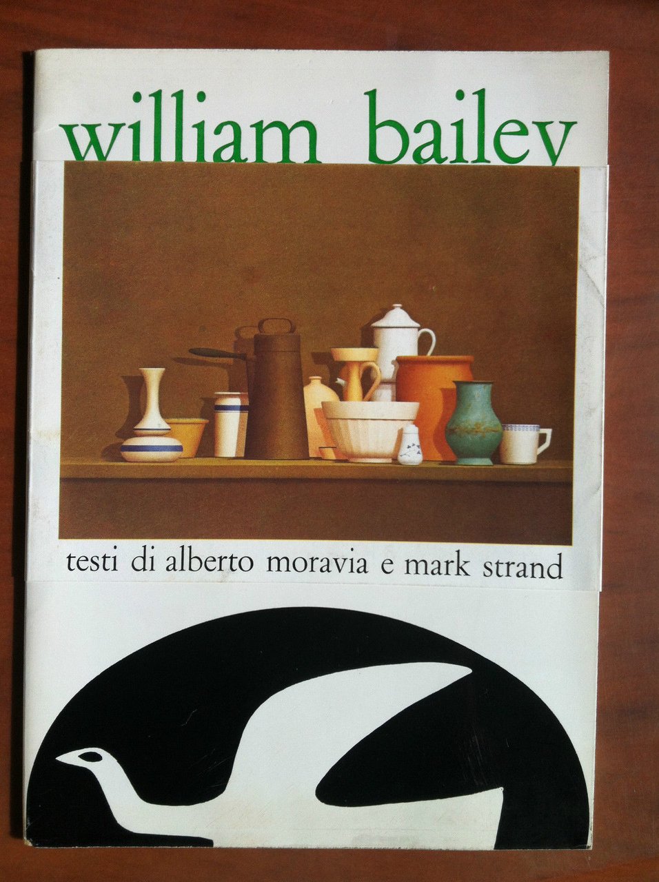 Catalogo della mostra di William Bailey Galleria Il Gabbiano Roma …