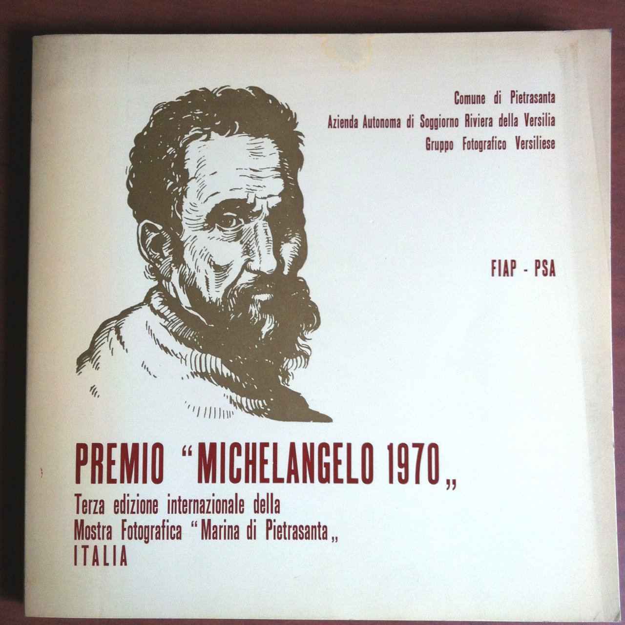 Catalogo della mostra fotografica Pietrasanta premio Michelangelo 1970 - E12192 | Immagine principale