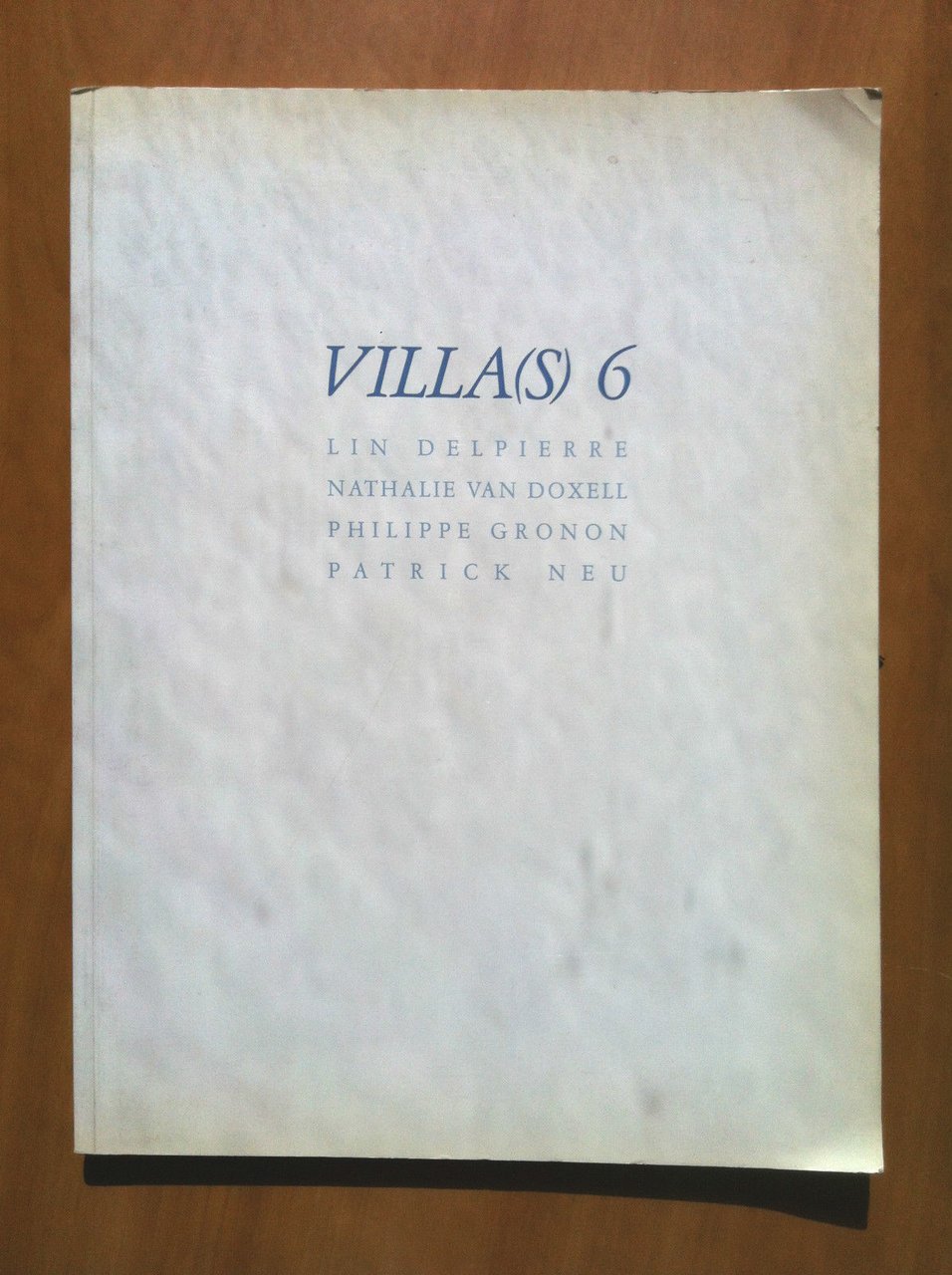 Catalogo della mostra Villa(s) 6 Villa Medici Roma 1995 - …