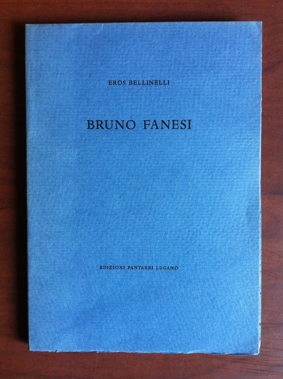 Catalogo delle opere di Bruno Fanesi di E Bellinelli Ed …