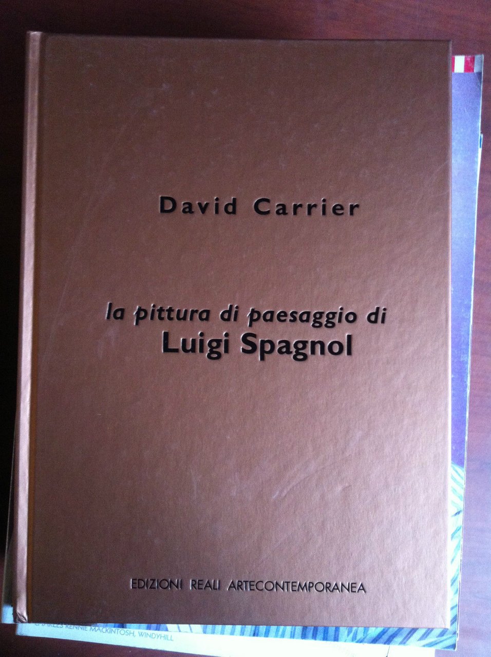 Catalogo delle opere di Luigi Spagnol di David Carrier 2000 …