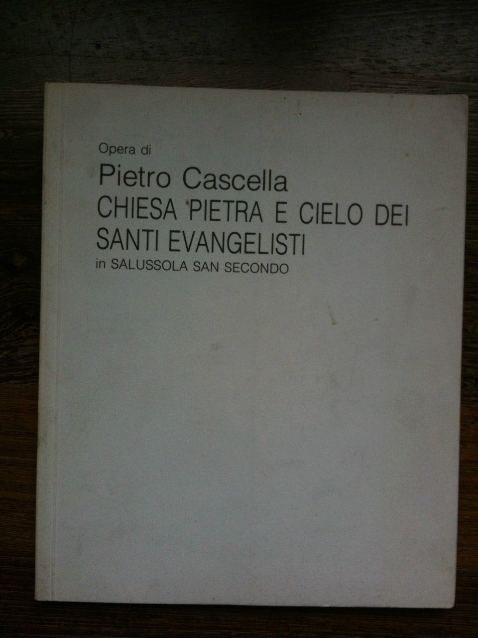 Catalogo delle opere di Pietro Cascella Chiesa pietra e cielo …
