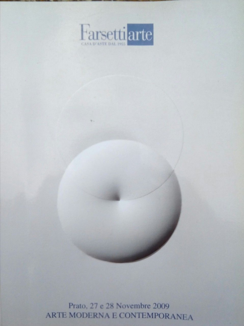 Catalogo Farsetti arte Asta Arte moderna Prato 2009 | Immagine principale