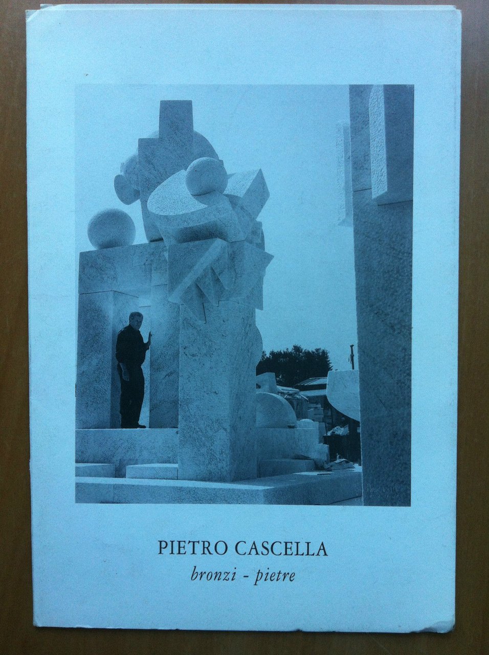 Catalogo invito della mostra di Pietro Cascella Gall Fògola Torino …