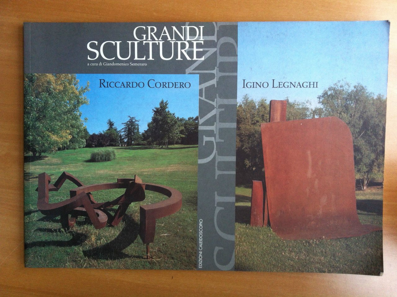 Catalogo mostra Grandi sculture Cordero Legnaghi Volterra 2001 - E16692