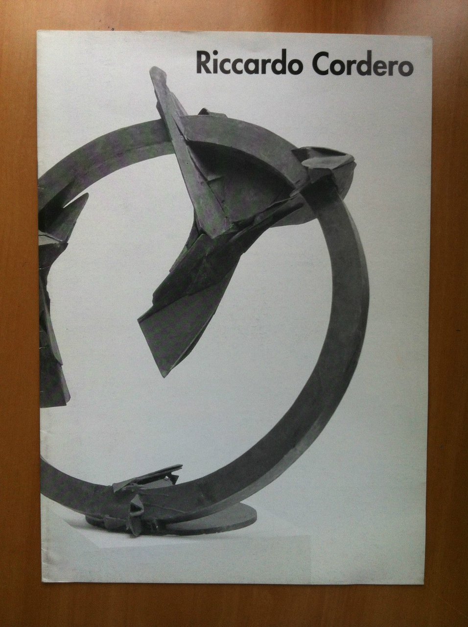 Catalogo mostra Riccardo Cordero Sculture in Rocca Borromeo Arona 1997 …