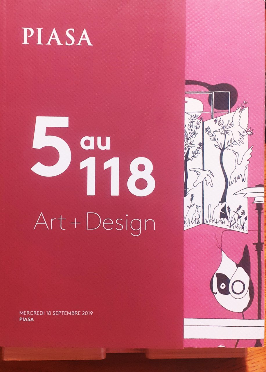 Catalogo Piasa 5AU 118 Art + Design Paris 2019