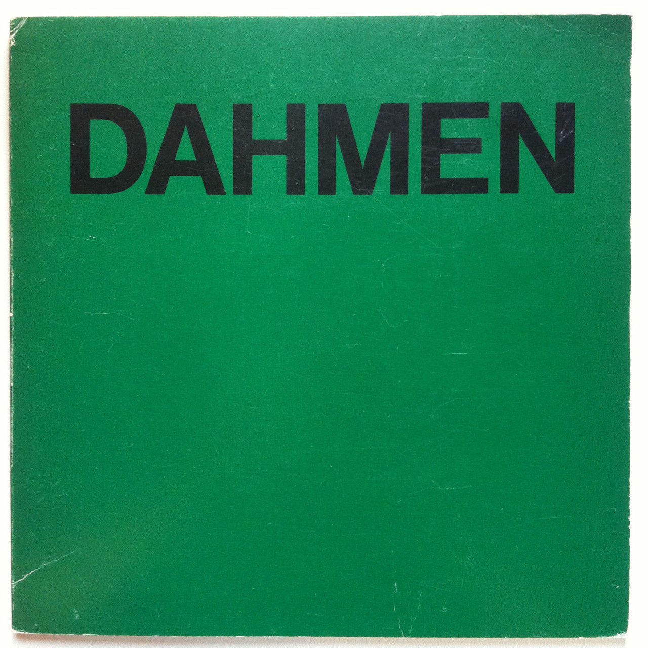 Catalogue de l' exposition de Dahmen Galerie Albert Verbeke Paris …