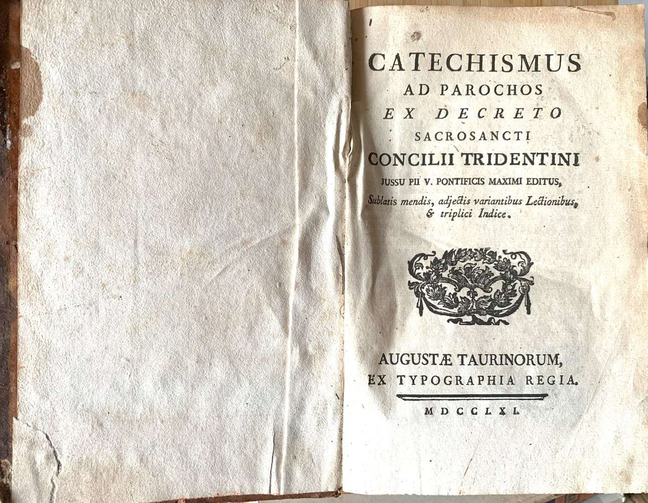 Catechismus ad Parochos ex Decreto Sacrosancti Concilii Tridentini jussu Pii … | Immagine principale