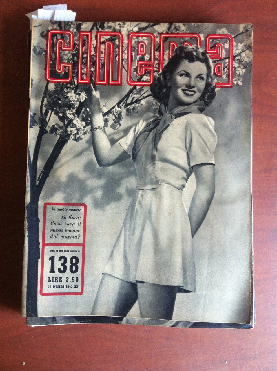 CINEMA n^ 138 - 25 Marzo 1942 - E12494