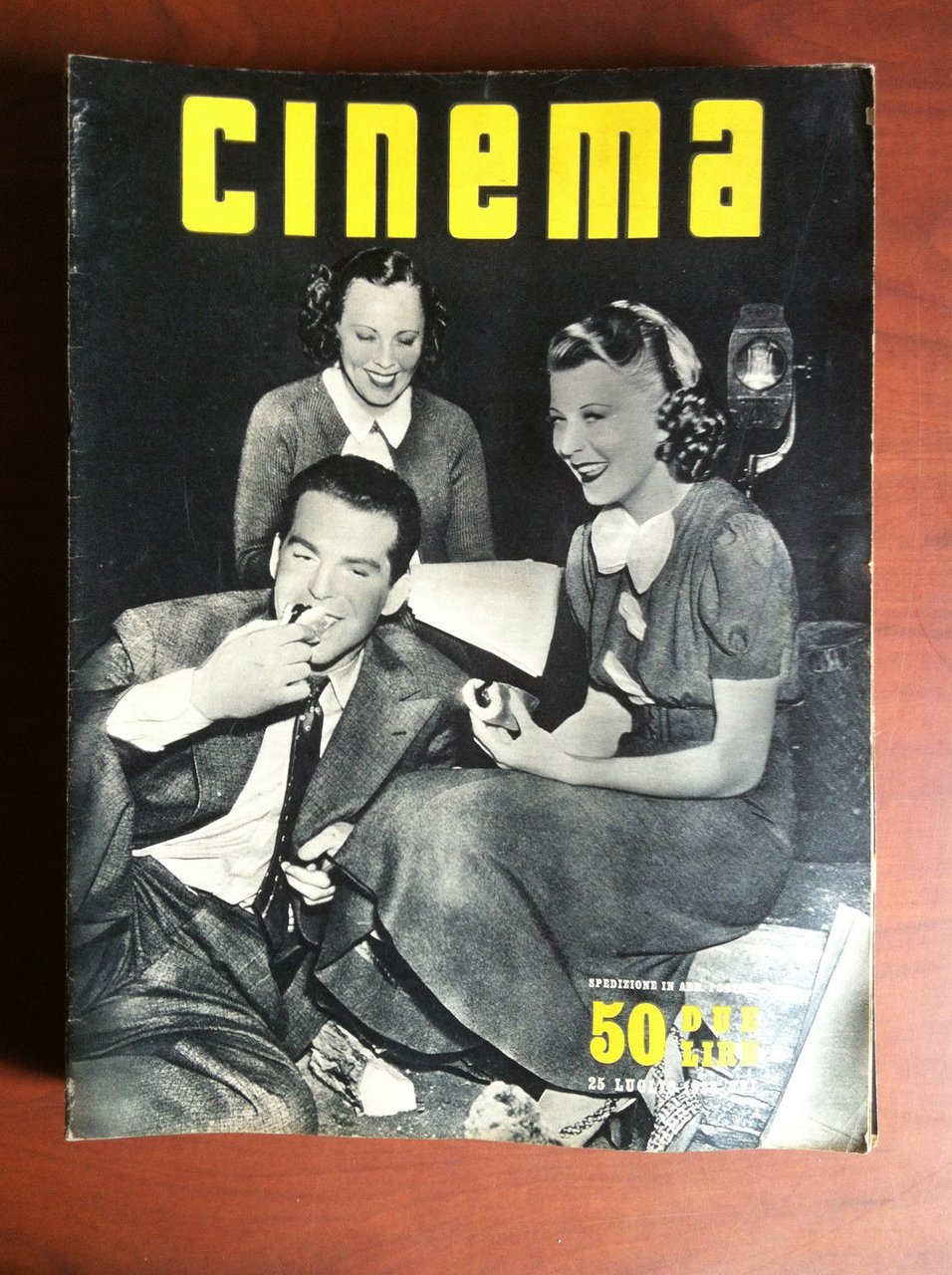 CINEMA n^ 50 Luglio 1938 Cover: Fred MacMurray Harriet Hilliard- …