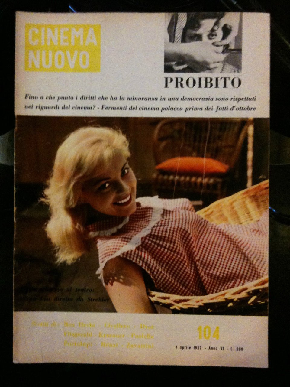 CINEMA NUOVO n^ 104 aprile 1957