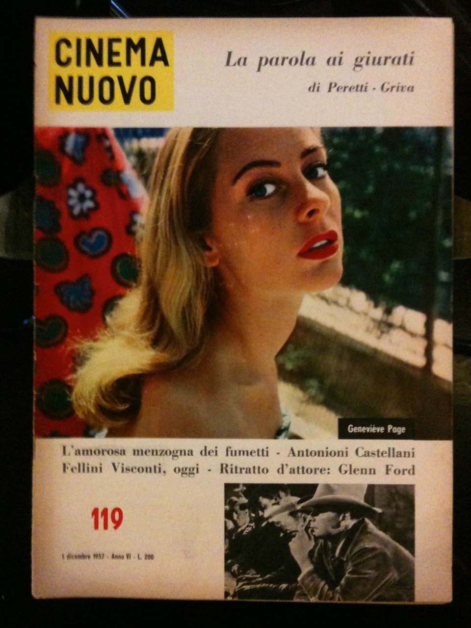 CINEMA NUOVO n^ 119 dicembre 1957