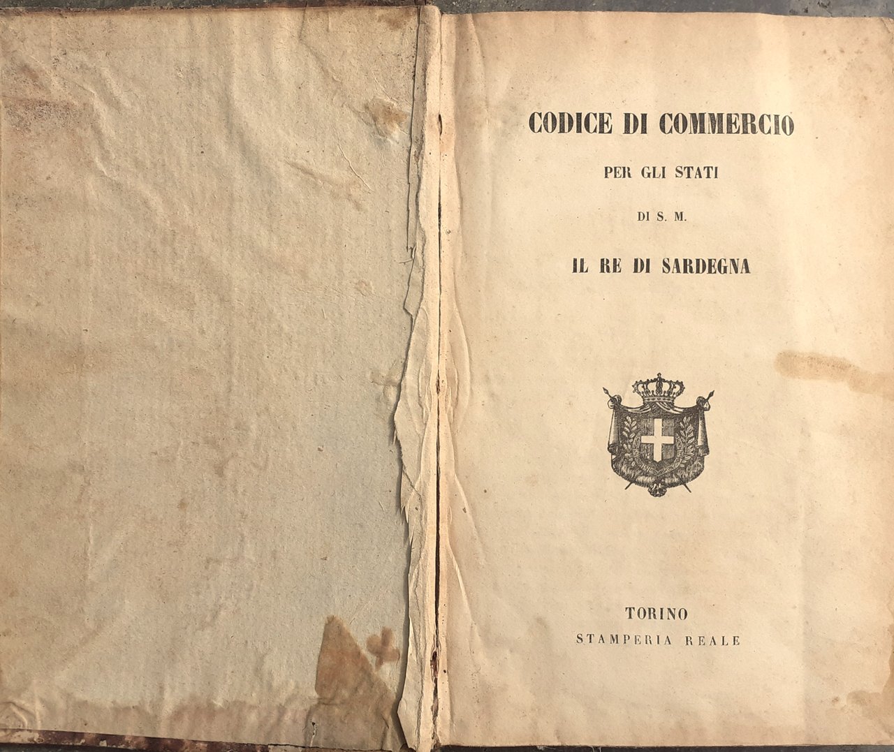 Codice di commercio per gli stati di S. M. il …