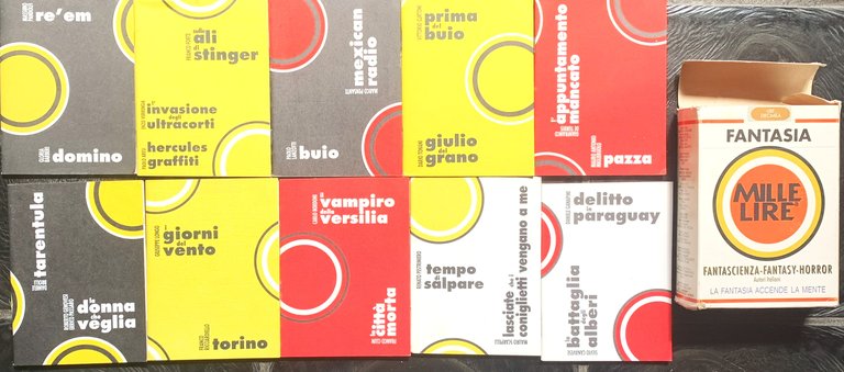 Cofanetto stampa alternativa fantasia MILLE LIRE 1995