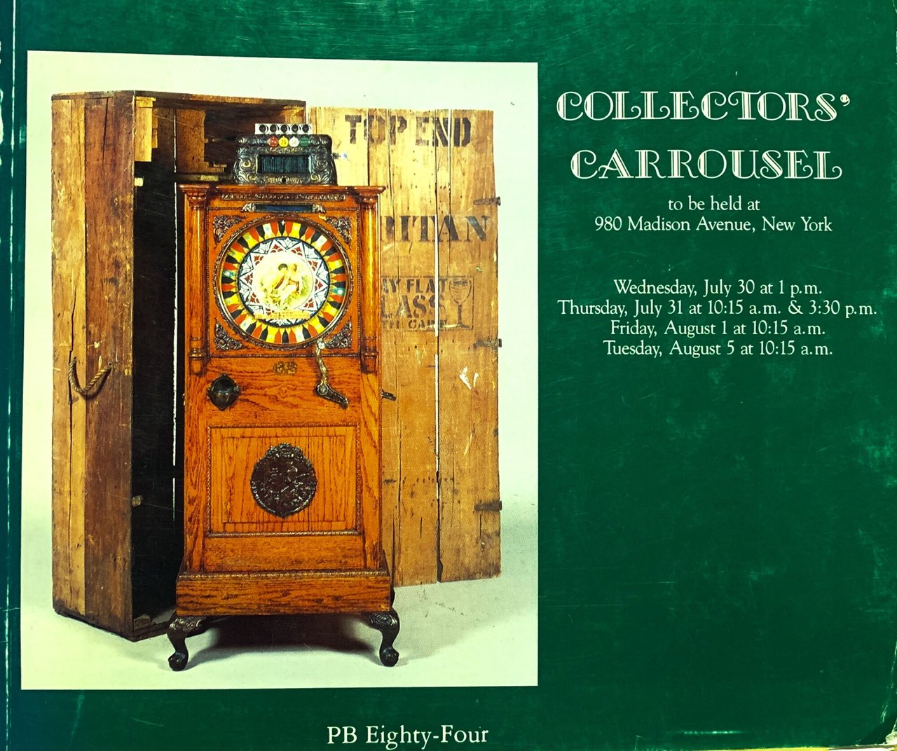 Collectors' Carrousel (Sale 776, 1980) | Immagine principale