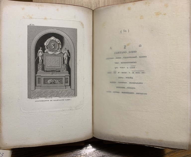 Collezione dei Monumenti Sepolcrali Del Cimitero di Bologna/ Collection des …