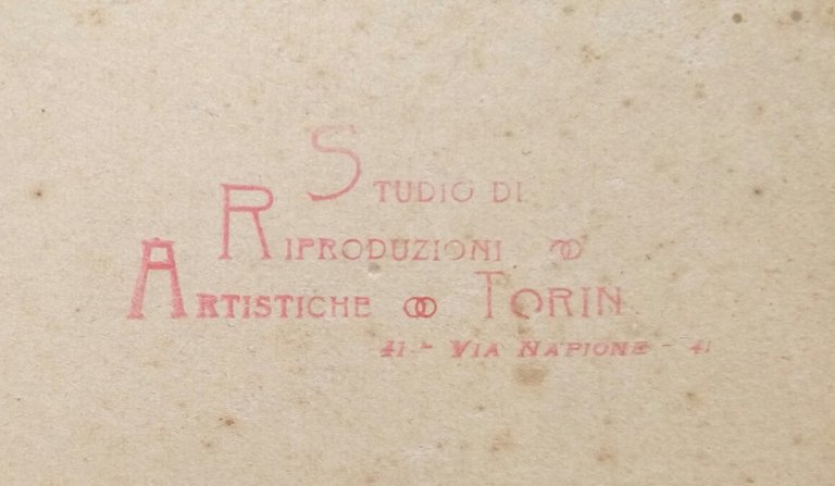 Collodio originale del fotografo Edoardo Balbo Bertone di Sambuy 1899 …