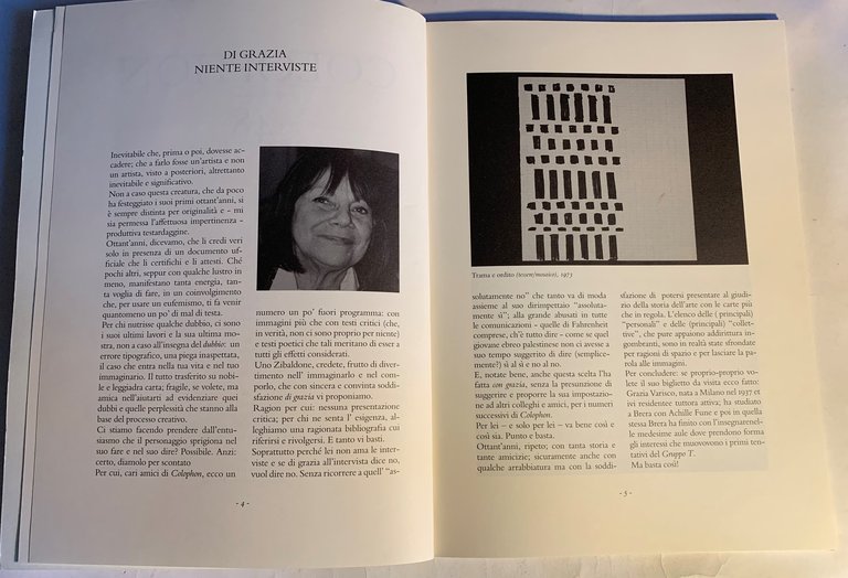 COLOPHON. Quadrimestrale di libri d'artista e di bei libri / …