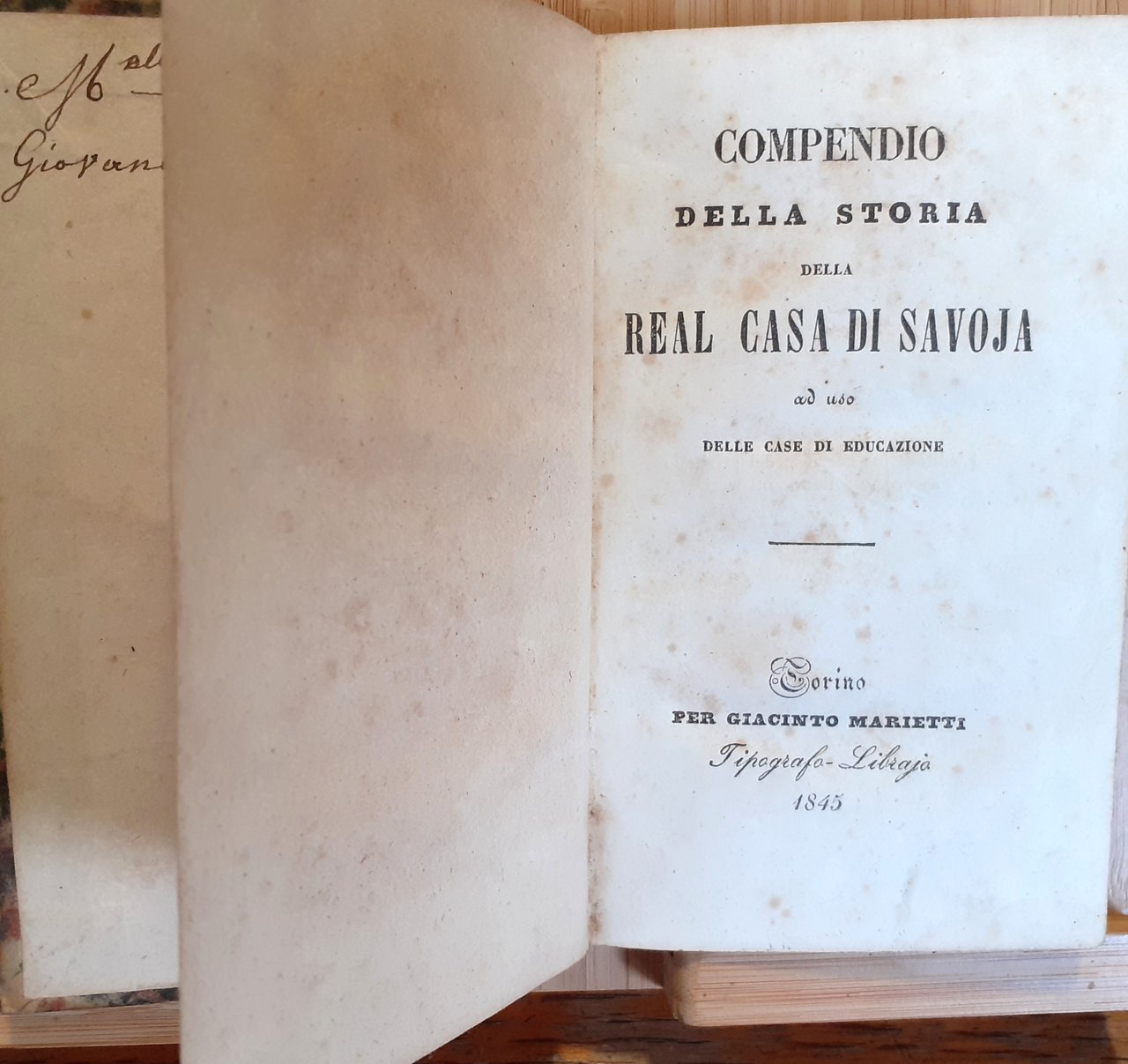 Compendio della storia della Real Casa Savoia ad uso delle …