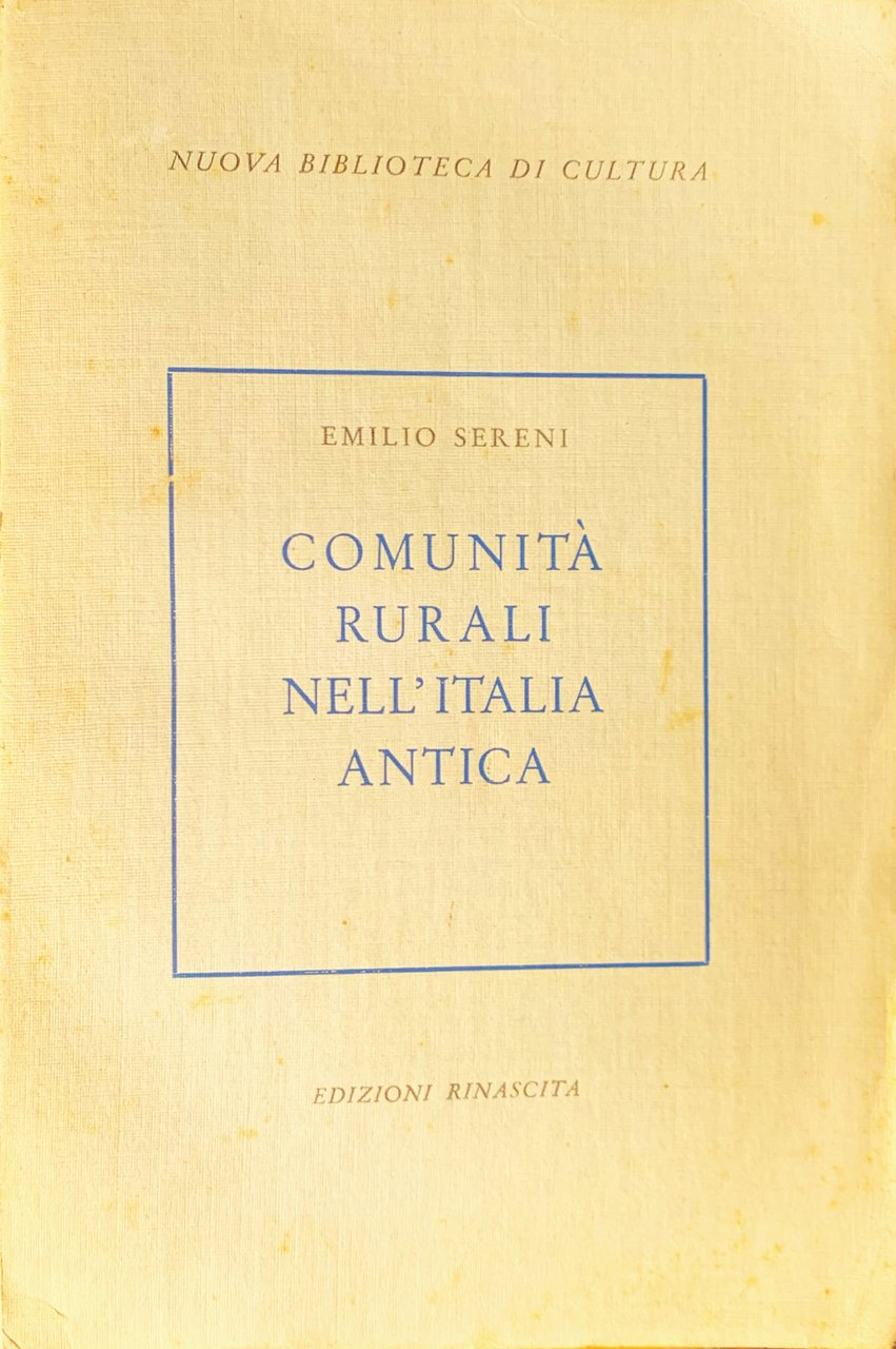 Comunità rurali nell'Italia antica | Immagine principale