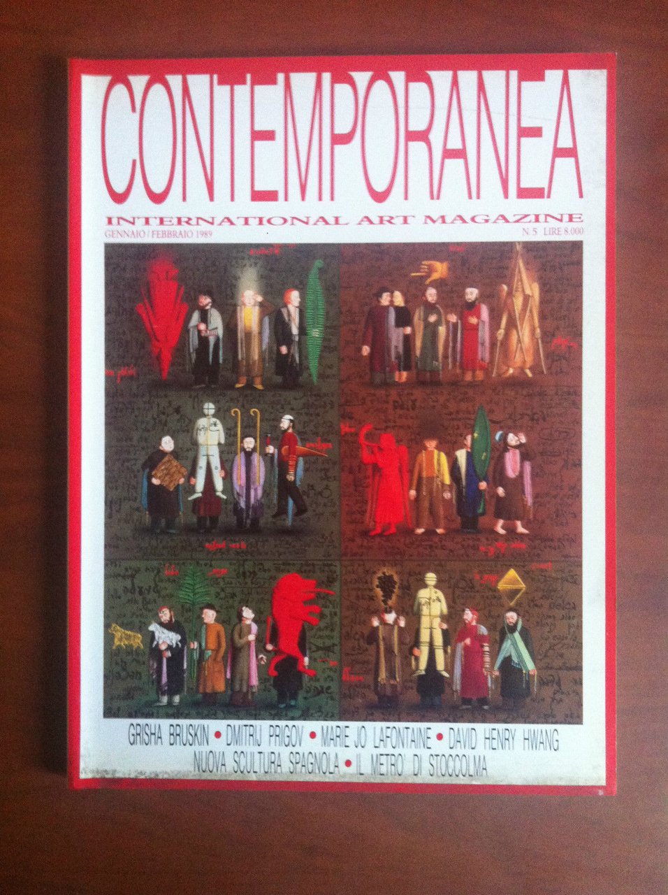 Contemporanea International Art Magazine n^ 5 Gen/Feb 1989 - E19254