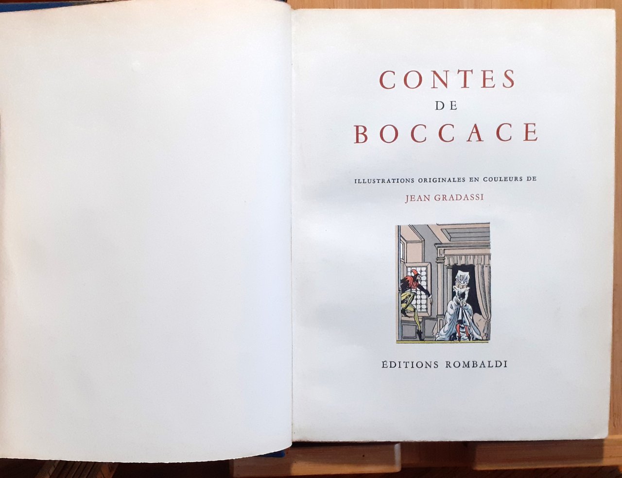 Contes de Boccace Editions Rombaldi Paris 1950