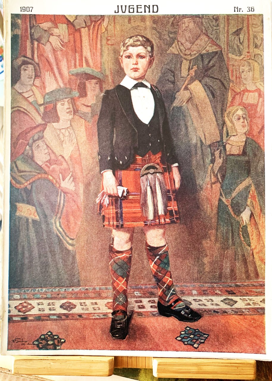 Jugend Settimanale Tedesco 1907 n^36 | Immagine principale