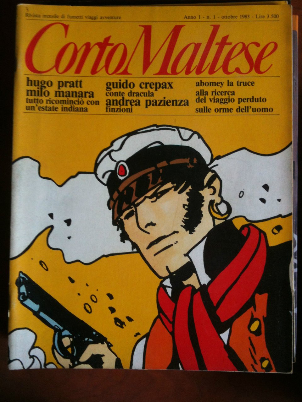 Corto Maltese Anno 1 n^ 1 ottobre 1983