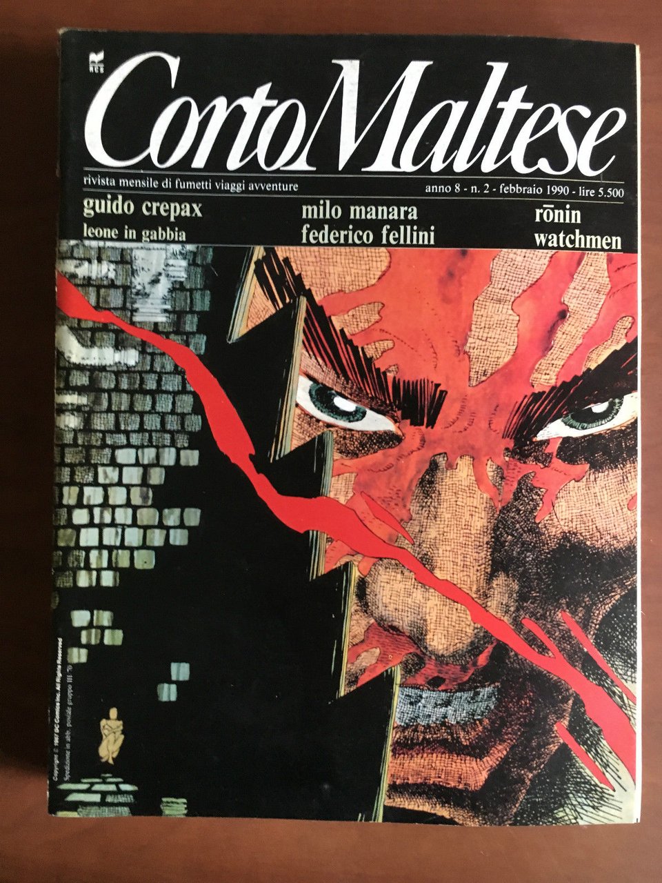 Corto Maltese Anno 8 n^ 2 Febbraio 1990 - E21499