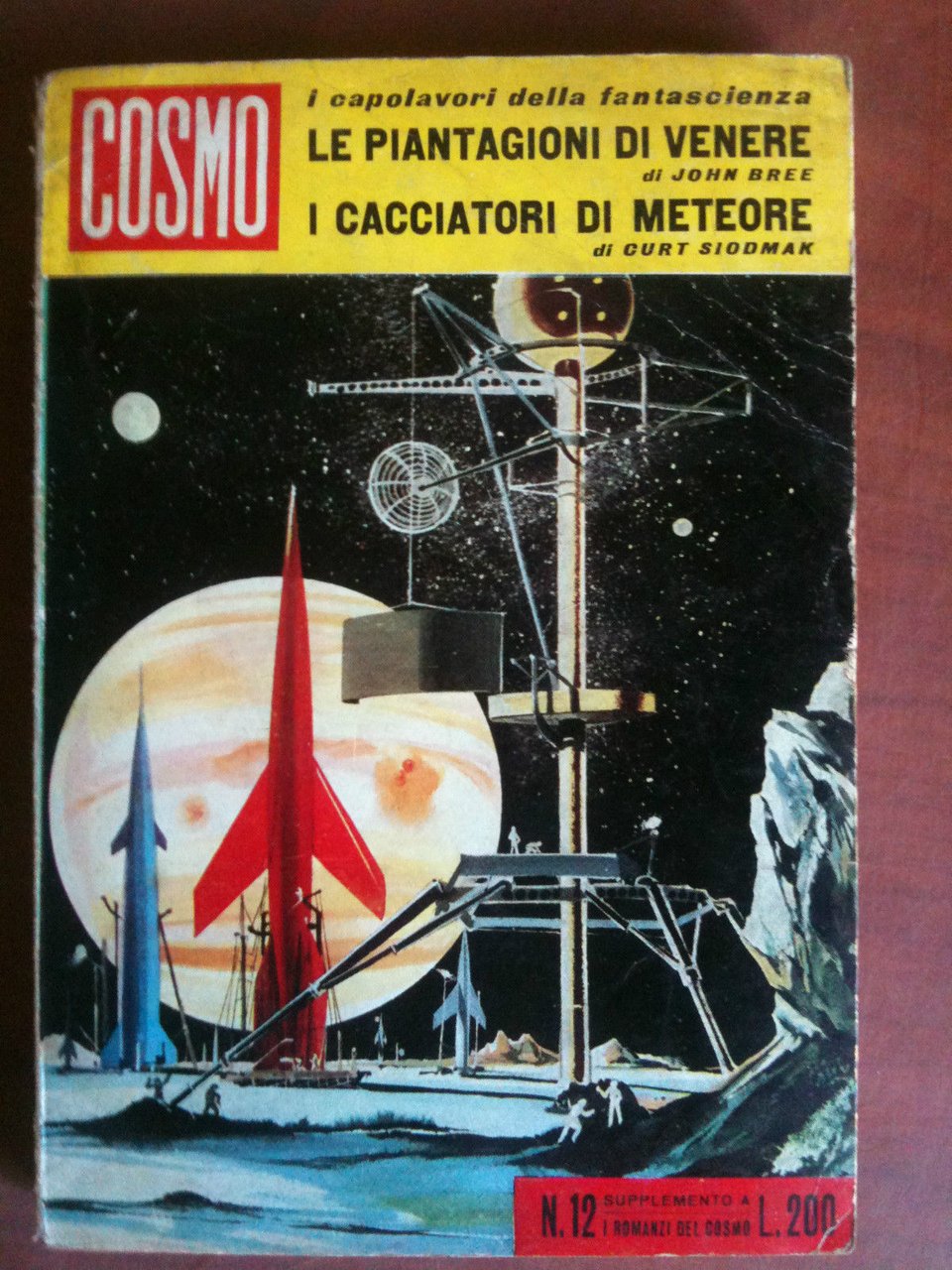 Cosmo n^ 12 Supplemento I Romanzi del Cosmo Ed. Ponzoni …