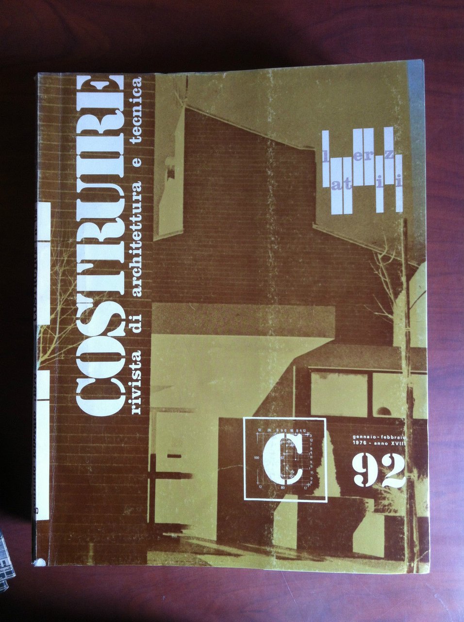 Costruire Anno XVIII n^ 92 Gennaio/Febbraio 1976 - E17467 | Immagine principale