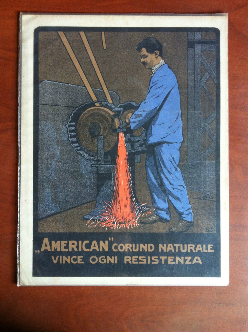 Cromolitografia Defries Mole in Corundum Grand Prix Esposizione Torino 1911 | Immagine principale