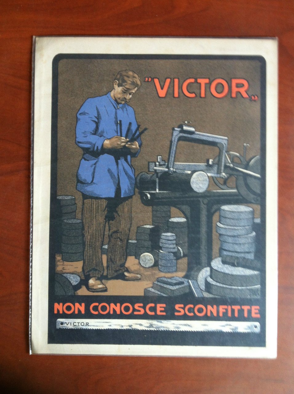 Cromolitografia Defries Seghe Victor Grand Prix Esposizione Torino 1911