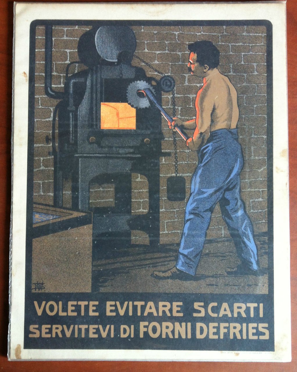 Cromolitografia Forni Defries Esposizione Torino 1911 | Immagine principale