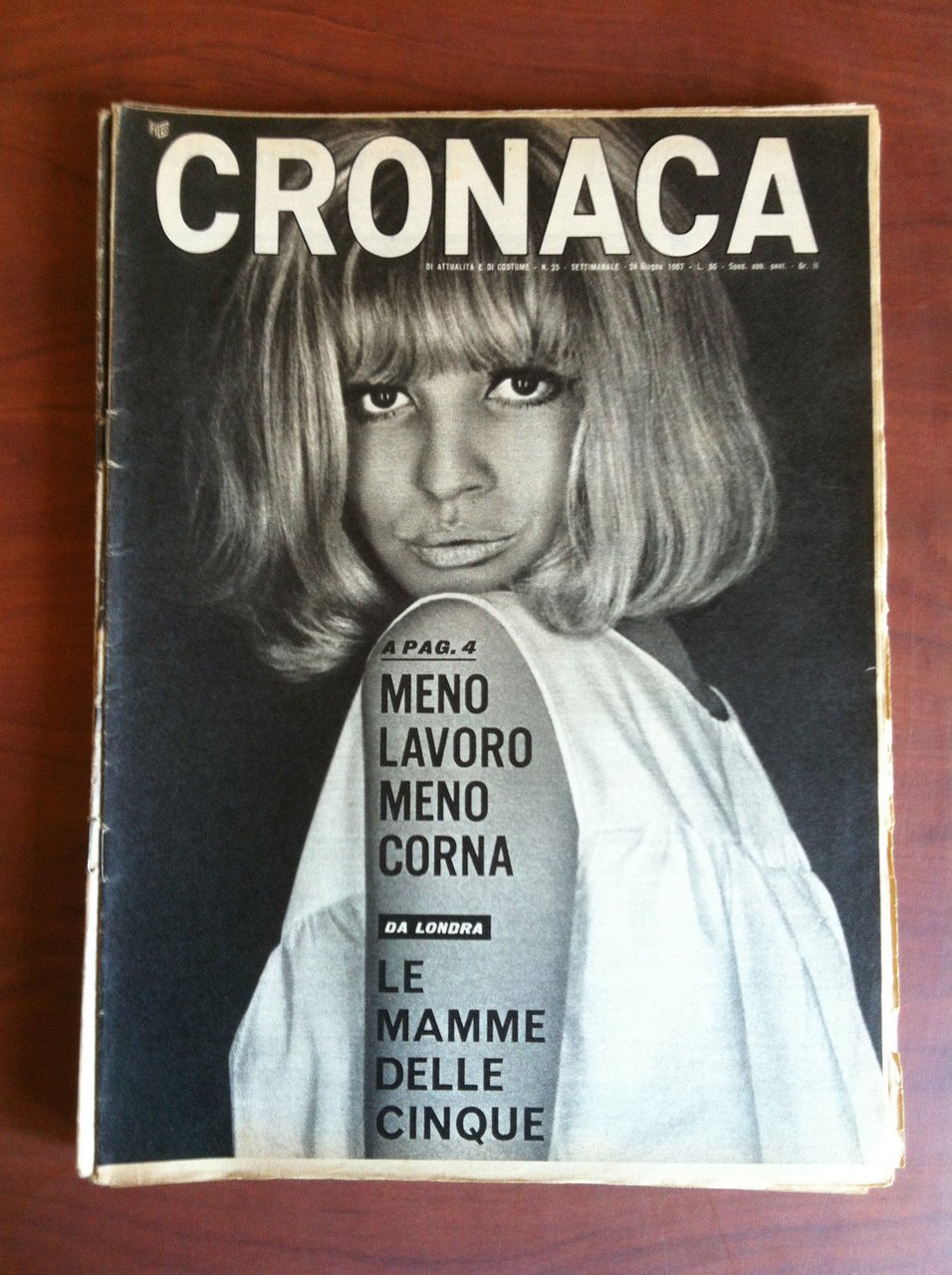 Cronaca n^ 25 - 24 Giugno 1967 - E12280