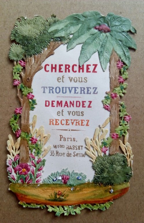 Culla di Natale del Bambino Gesù Souvenir 1859